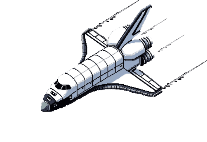 BlastVerse space shuttle